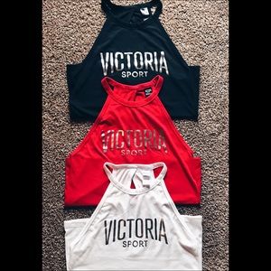 3 Victoria Secret Sport Keyhole Tanks 💖 Small
